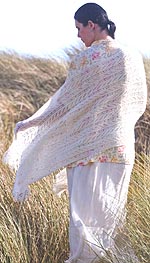 Marguerite Beaded Shawl