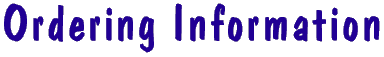 Ordering Information